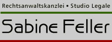 Logo - Kanzlei Sabine Feller - Deutsch-Italienische Kanzlei für Schadensrecht - in München und Rom.